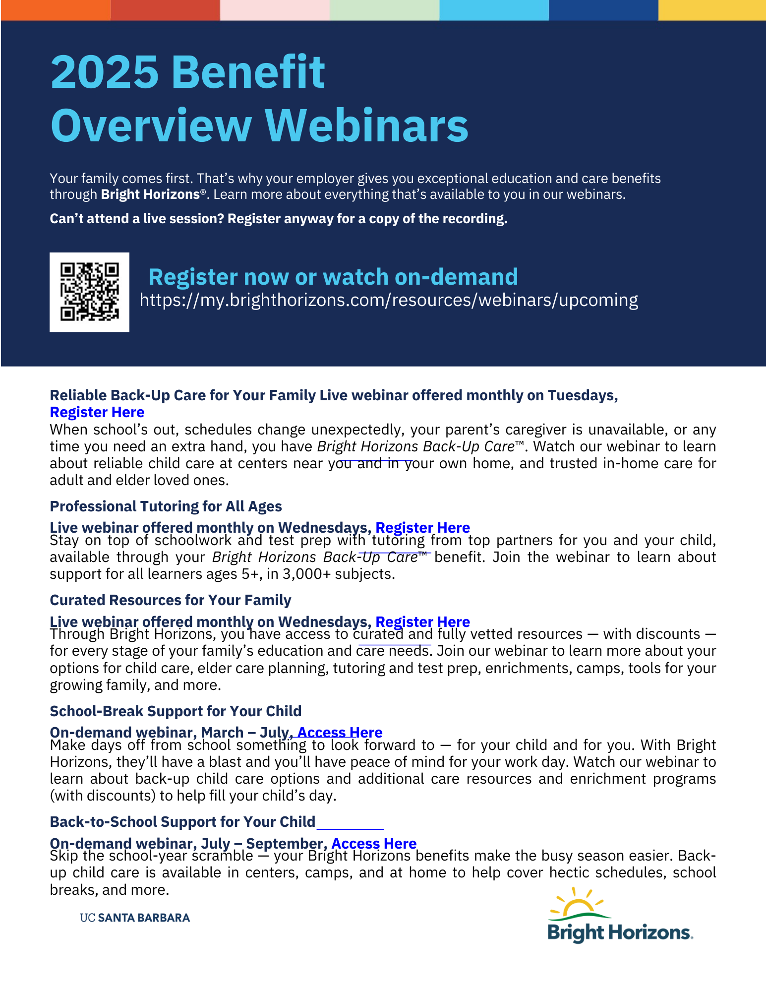 BH Benefit Overviews